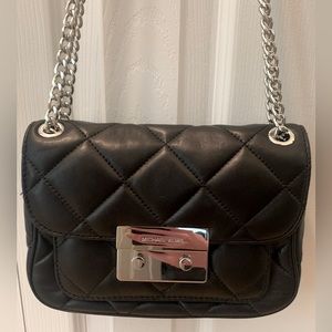 Michael Kors Quilted Black Bag
